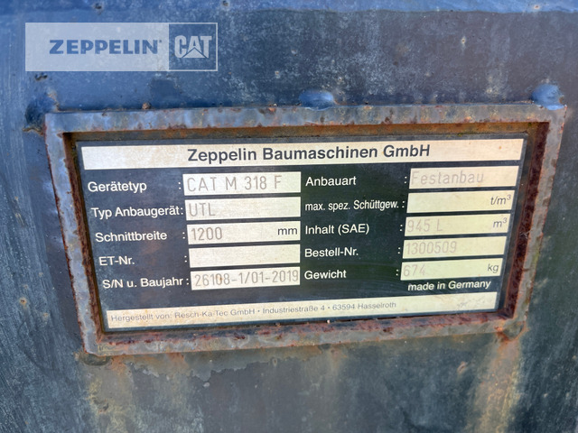 Cat Primärprodukte Kompo - Cazo para excavadora: foto 3 Cat Primärprodukte Kompo - Cazo para excavadora: foto 3