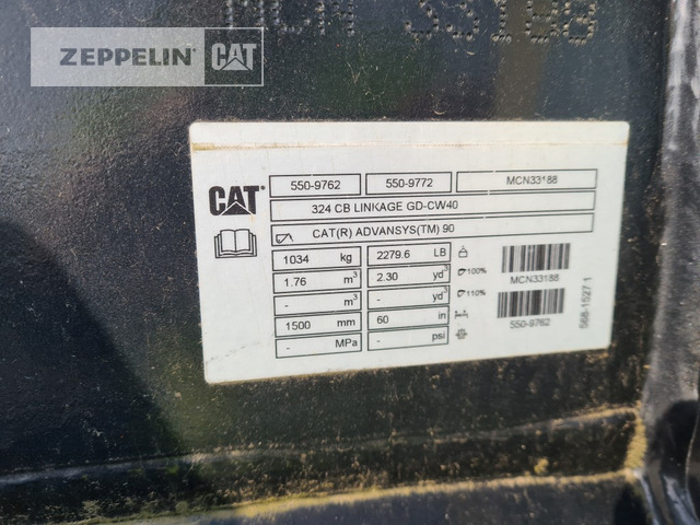 Cat TL1500 CW40 - Cazo para excavadora para Maquinaria de construcción: foto 4 Cat TL1500 CW40 - Cazo para excavadora para Maquinaria de construcción: foto 4