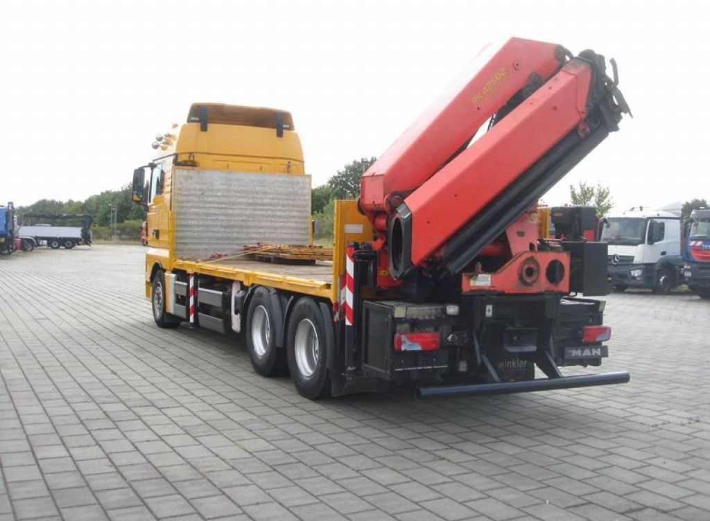 MAN TG-X 26.440 6x4 BL Pritsche Heckkran Palf. PK 42 - Camión caja abierta, Camión grúa: foto 3 MAN TG-X 26.440 6x4 BL Pritsche Heckkran Palf. PK 42 - Camión caja abierta, Camión grúa: foto 3