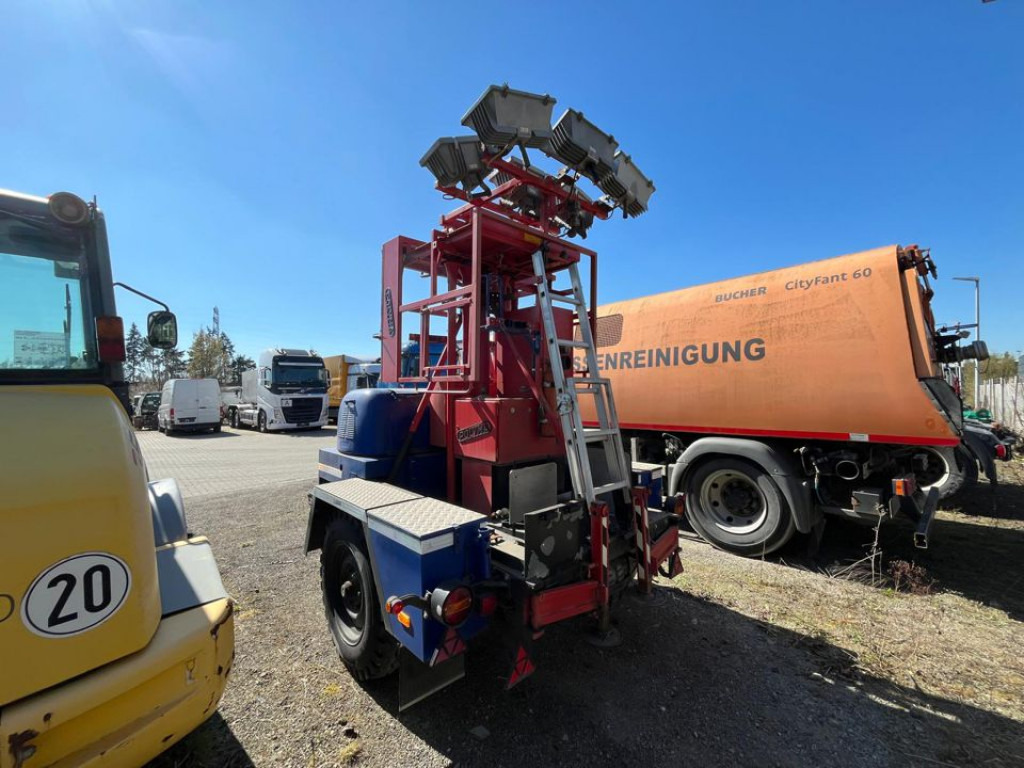 Polyma Geräteanhänger PL 16-9 Spezialanhänger Lichtmast - Remolque plataforma/ Caja abierta: foto 5 Polyma Geräteanhänger PL 16-9 Spezialanhänger Lichtmast - Remolque plataforma/ Caja abierta: foto 5