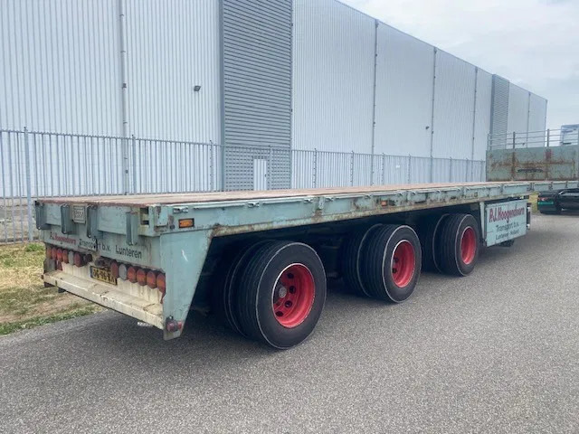 Floor open oplegger 3 asser uitschuifbaar, 2 x stuur, 1 x liftas - Semirremolque plataforma/ Caja abierta: foto 5 Floor open oplegger 3 asser uitschuifbaar, 2 x stuur, 1 x liftas - Semirremolque plataforma/ Caja abierta: foto 5