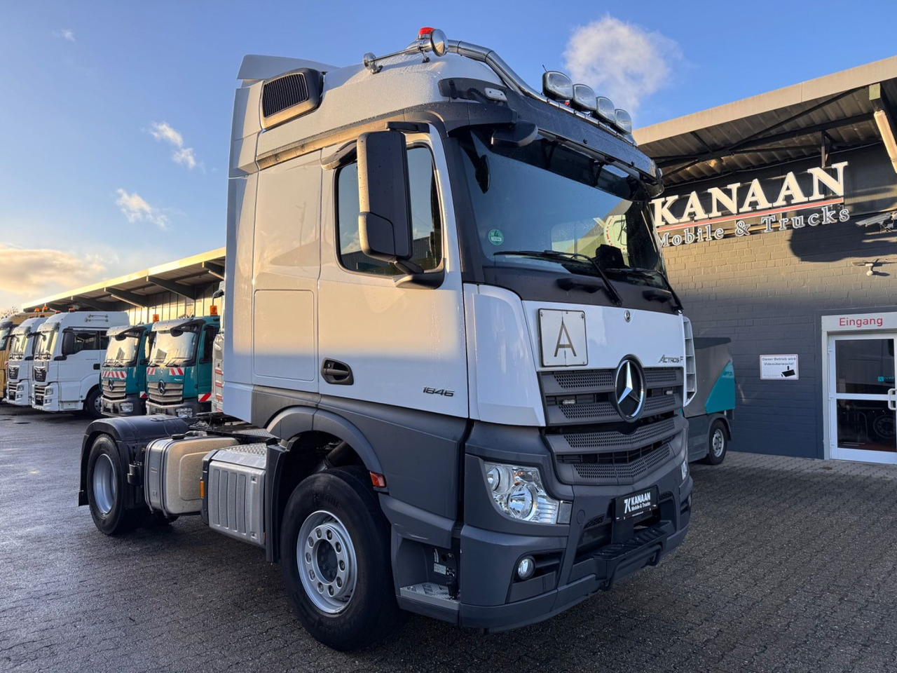 Mercedes-Benz 1846 Actros 5 Hydr. Kipper / Walkingfloor 2-Weg - Cabeza tractora: foto 1 Mercedes-Benz 1846 Actros 5 Hydr. Kipper / Walkingfloor 2-Weg - Cabeza tractora: foto 1