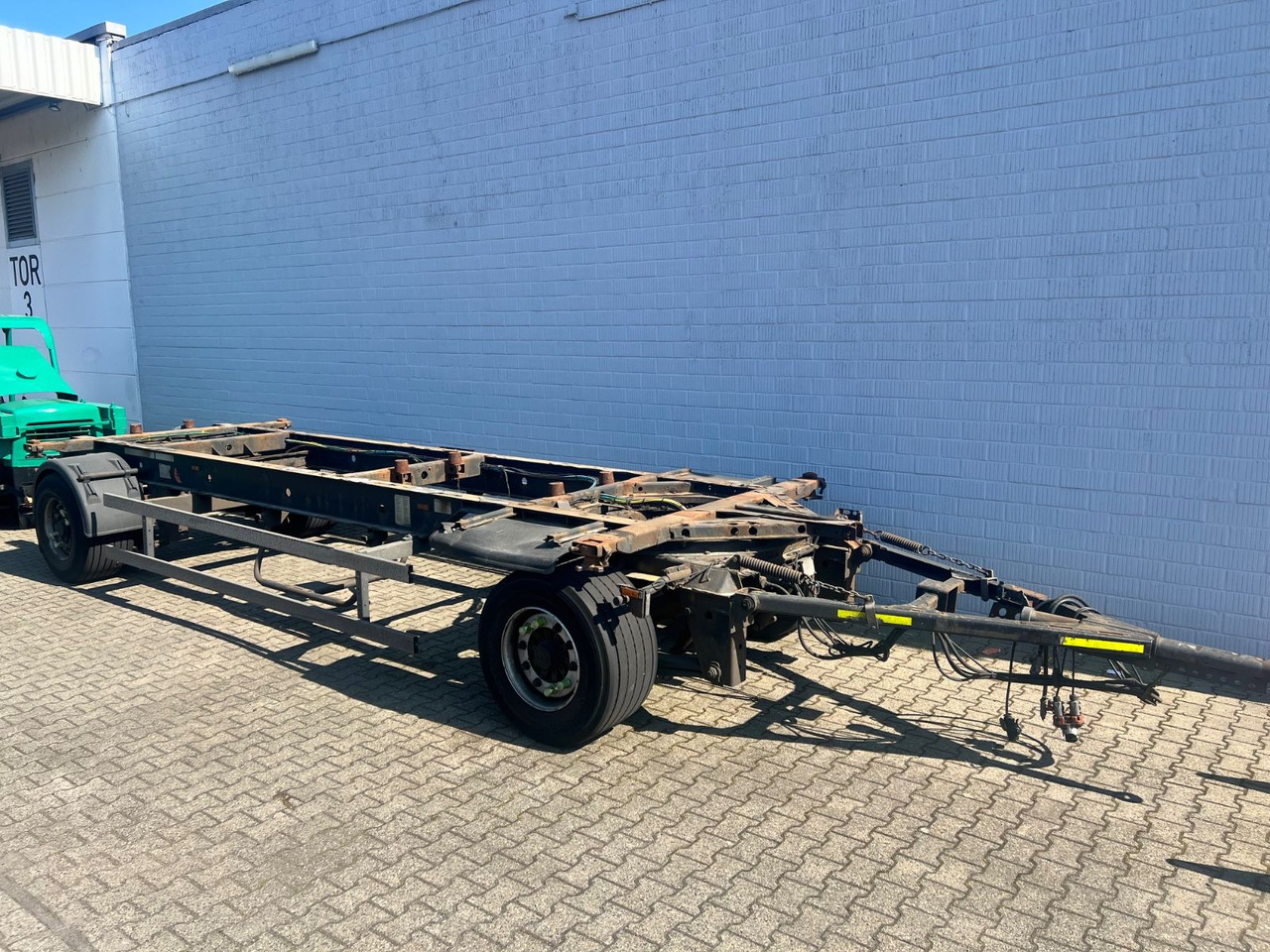 Krone AZ Lafette BDF-DB07L 445/45/19,5 TÜV Jan/26 - Remolque portacontenedore/ Intercambiable: foto 5 Krone AZ Lafette BDF-DB07L 445/45/19,5 TÜV Jan/26 - Remolque portacontenedore/ Intercambiable: foto 5