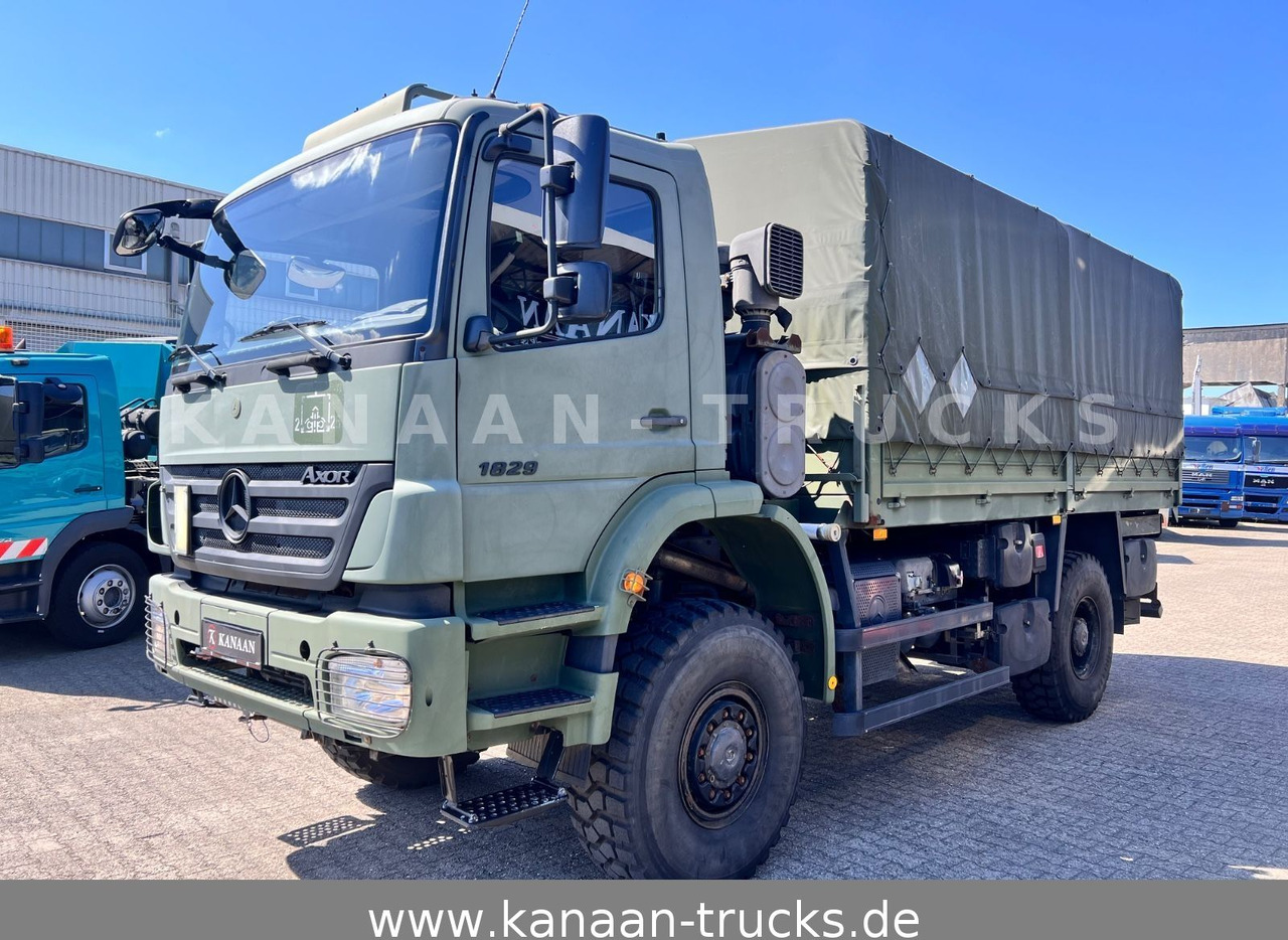 Mercedes-Benz 1829 A Axor 4x4 EX- 31 TKM Camper Expedi - Camión lona: foto 3 Mercedes-Benz 1829 A Axor 4x4 EX- 31 TKM Camper Expedi - Camión lona: foto 3