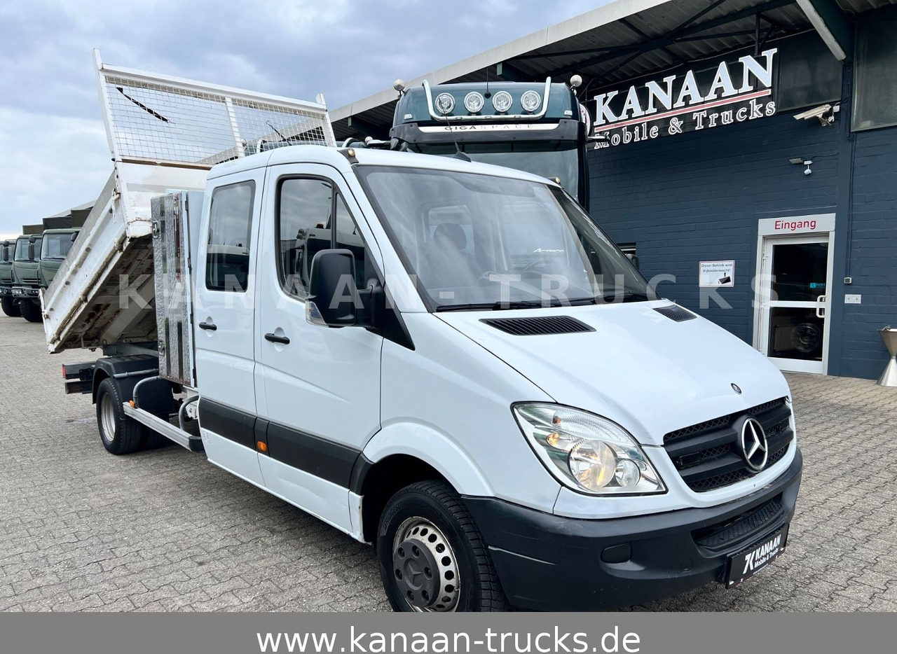 Mercedes-Benz 513 CDI Sprinter KLIMA DoKa Kipper 7-Sitzer EEV - Furgoneta basculante, Furgoneta combi: foto 1 Mercedes-Benz 513 CDI Sprinter KLIMA DoKa Kipper 7-Sitzer EEV - Furgoneta basculante, Furgoneta combi: foto 1