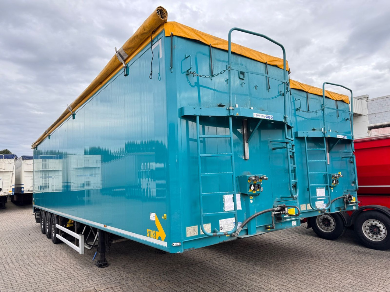 Semirremolque piso movil Stas S 300 ZX Walkingfloor Schubboden 2 x Vorhanden: foto 8 Semirremolque piso movil Stas S 300 ZX Walkingfloor Schubboden 2 x Vorhanden: foto 8