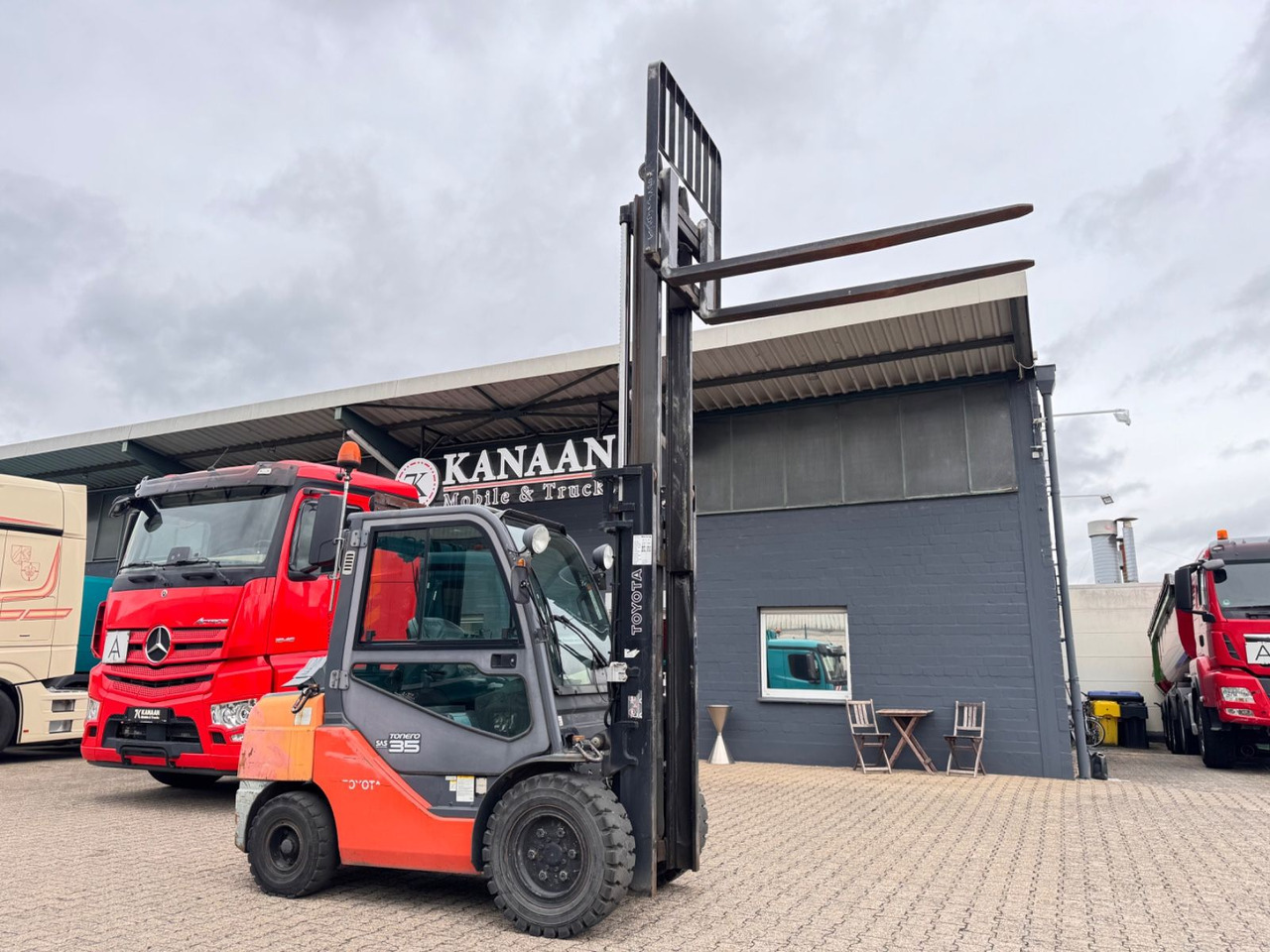 Toyota Tonero 35 Diesel Stapler 3.274h Sideshift - Carretilla elevadora diésel: foto 3 Toyota Tonero 35 Diesel Stapler 3.274h Sideshift - Carretilla elevadora diésel: foto 3