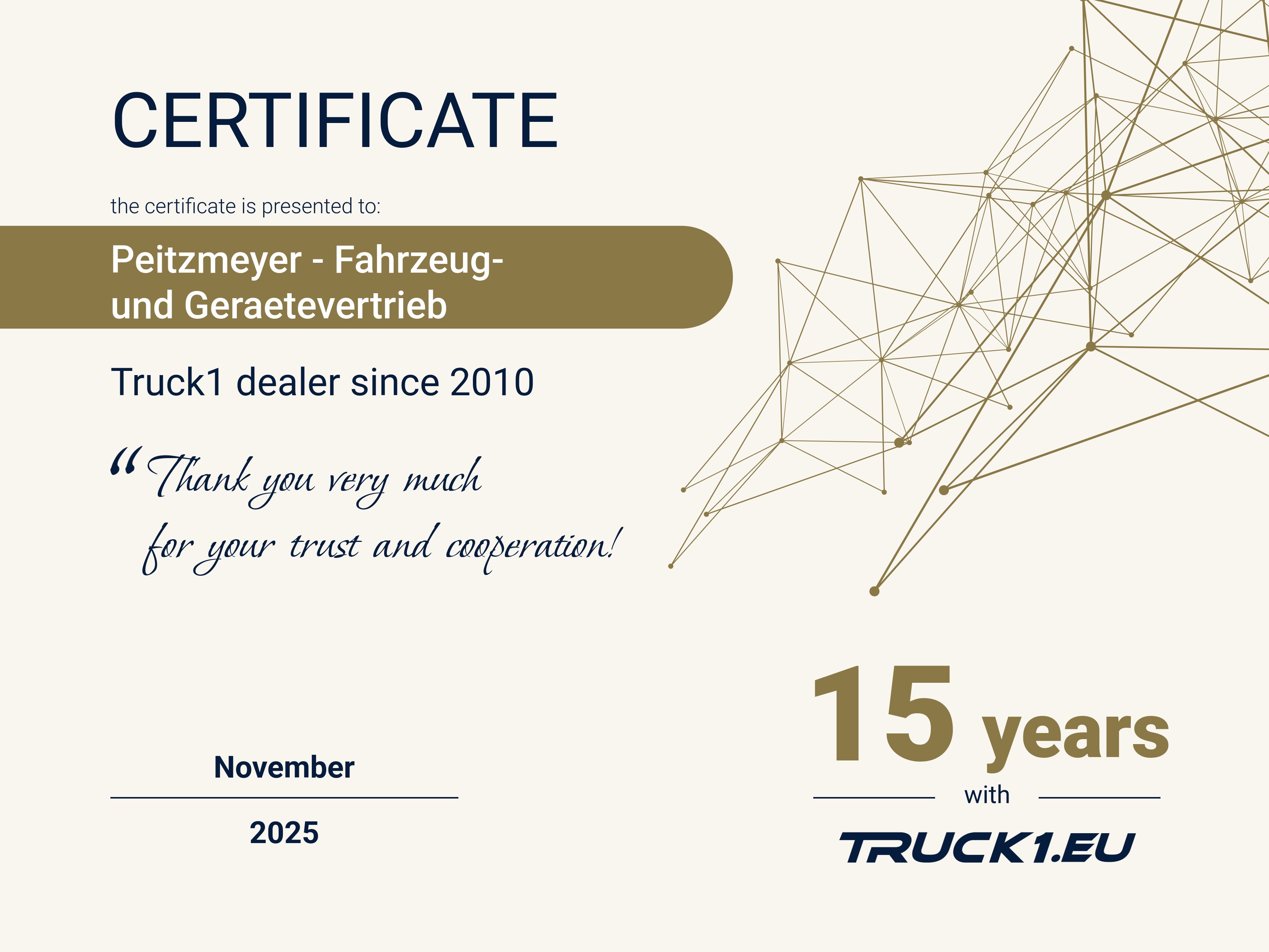 certificate certificate